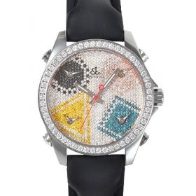 givenchy バッグ 激安ブランド | ジェイコブ&コー クォーツ ステンレス ダイヤモンド 5タイム タイプ 新品ユニセックス コピー 時計