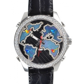 スーパーコピー ブランド 時計激安 | ジェイコブ&コー クォーツタイムゾーン ステンレス タイプ 新品メンズ コピー 時計
