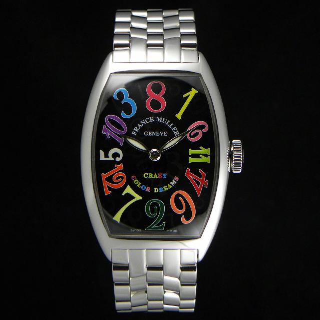 プラダ スーパーコピー キーケースブランド | フランクミュラー トノウカーベックス カラードリームス クレイジーアワーズ 5850CHCOLDREAMS  コピー 時計