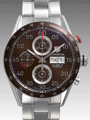 時計 有名ブランド | タグ·ホイヤー カレラタキメーター クロノデイデイト CV2A12.BA0796 コピー 時計